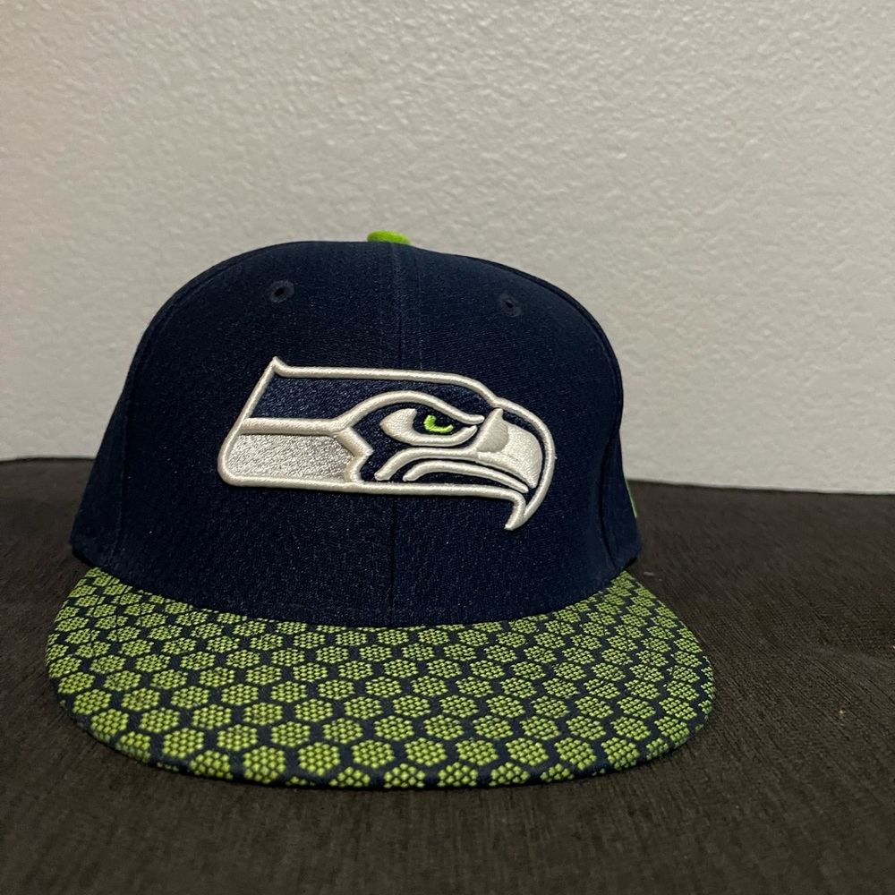 Kids SeaHawks New Era Hat 6 3/4